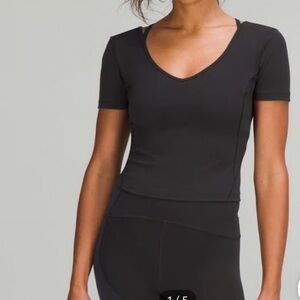 Lululemon Align Black V-Neck Tee